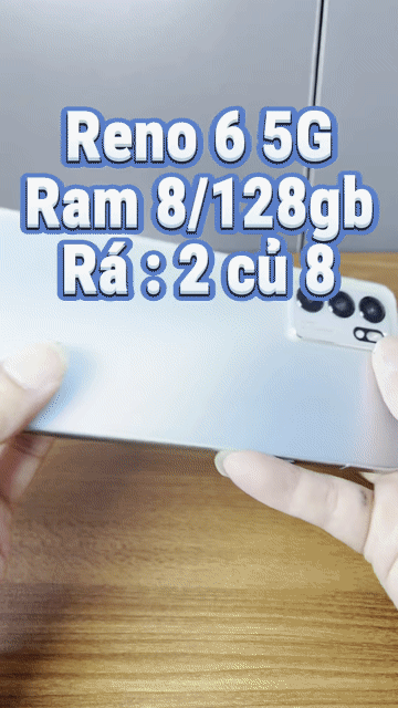 Oppo Reno 6 5G 128GB Bạc. Mua bán Điện thoại tại Quận 4 Tp Hồ Chí Minh được đăng bởi Tuấn hình 1