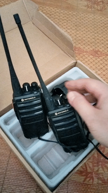 Bộ đàm Motorola Đen Như mới. Mua bán Đồ chuyên dụng, Giống nuôi trồng tại Huyện Chương Mỹ Hà Nội được đăng bởi Tiensy Quach hình 1