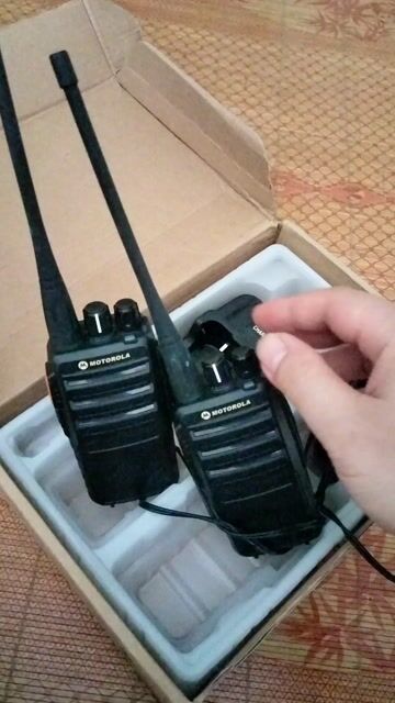 Bộ đàm Motorola Đen Như mới. Mua bán Đồ chuyên dụng, Giống nuôi trồng tại Huyện Chương Mỹ Hà Nội được đăng bởi Tiensy Quach hình 1