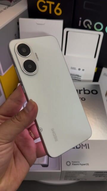 Xiaomi Redmi Turbo 4 Pro 16GB/256GB Trắng Fullbox. Mua bán Điện thoại tại Thành phố Nam Định Nam Định được đăng bởi Trí Dũng Store hình 1