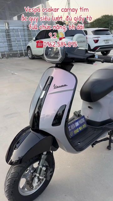 Vespa osakar đèn vuông đủ giấy AQ2025. Mua bán Xe điện tại Quận Bắc Từ Liêm Hà Nội được đăng bởi Xe điện Bình Phương hình 1