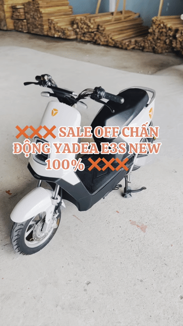 YADEA E3S NEW 100% SALE CHẤN ĐỘNG CHỈ *** 1 X. Mua bán Xe máy tại Huyện Chợ Mới An Giang được đăng bởi XE MÁY THIỆN PHÁT AN GIANG hình 1