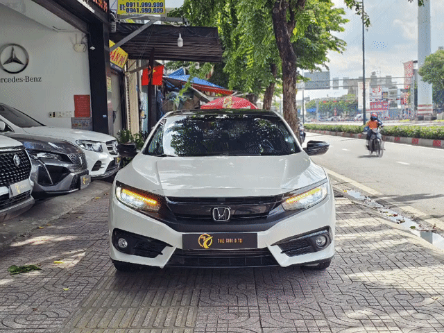 Honda Civic 1.5L Turbo 2017 Trắng Tự động. Mua bán Ô tô tại Quận Gò Vấp Tp Hồ Chí Minh được đăng bởi THẾ GIỚI Ô TÔ  hình 1