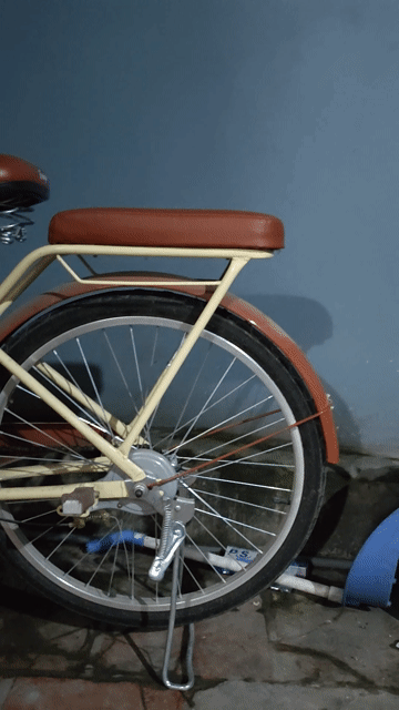 Xe đạp Tango Nữ màu Kem. Mua bán Xe đạp tại Huyện Thanh Trì Hà Nội được đăng bởi Mạnh Phạm hình 1