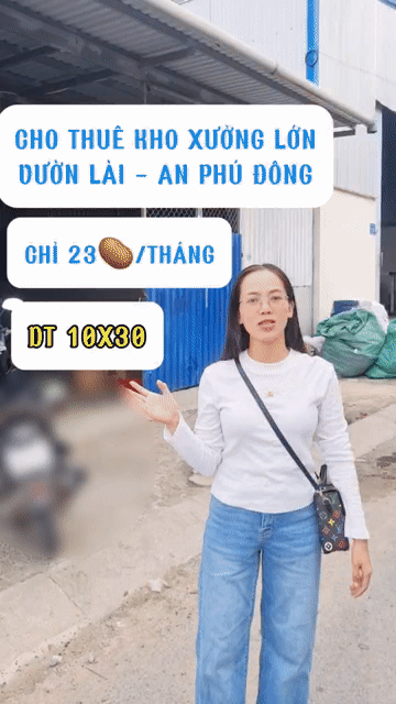 Cho thuê Văn phòng, Mặt bằng kinh doanh Quận 12 Tp Hồ Chí Minh diện tích 300 m² giá 23 triệu/tháng