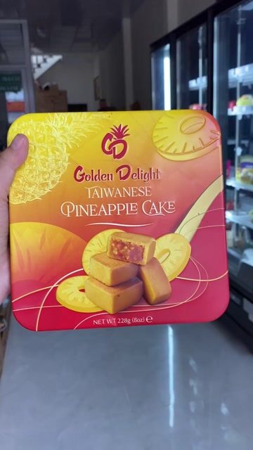Bánh dứa Golden Delight Đài Loan. Mua bán Đồ ăn, thực phẩm và các loại khác tại Huyện Đức Trọng Lâm Đồng được đăng bởi Huyen Dieu hình 1