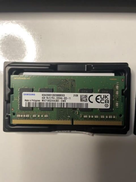 RAM laptop Samsung 4GB DDR4 3200MHz