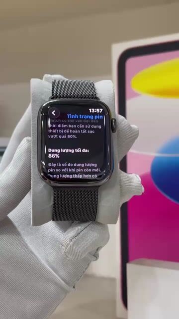 Apple Watch Series 9 45mm Đen LTE/Esim 86%. Mua bán Thiết bị đeo thông minh tại Quận Cầu Giấy Hà Nội được đăng bởi Dương Quí hình 1