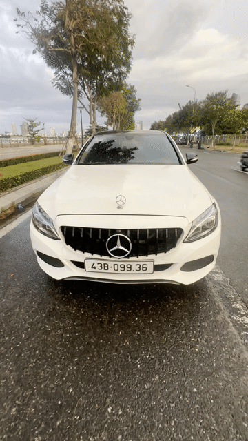 Mercedes-Benz C200 2015 Trắng 120000 km. Mua bán Ô tô tại Quận Hải Châu Đà Nẵng được đăng bởi Vu Auto Đà Nẵng hình 1