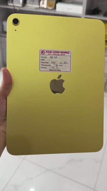 Apple iPad A16 (Gen 11) 128GB Vàng chanh Như mới. Mua bán Máy tính bảng tại Thành phố Thủ Đức Tp Hồ Chí Minh được đăng bởi Nhân Hoàng hình 1
