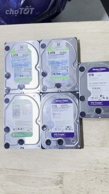 Ổ cứng HDD Western Digital WD Purple 3TB. Mua bán Linh kiện (RAM, Card...) tại Quận Hoàng Mai Hà Nội được đăng bởi Phan xuân Hồng hình 1