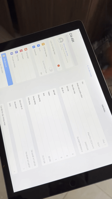 Apple iPad Pro 12.9 inch 32GB Wifi Đen. Mua bán Máy tính bảng tại Quận Đống Đa Hà Nội được đăng bởi TRẦN VĂN HÙNG hình 1