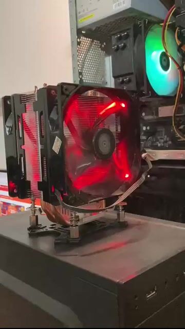 Tản nhiệt Cooler Master Turbo LED 2Fan. Mua bán Linh kiện (RAM, Card...) tại Quận 12 Tp Hồ Chí Minh được đăng bởi Lâm Đức hình 1