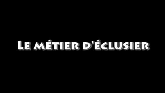 Le métier d'éclusier