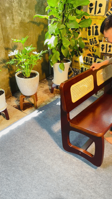 🥯 BENCH BÁNH BAO —  CHILL PHONG CÁCH VINTAGE. Mua bán Bàn ghế tại Thị xã Tân Uyên Bình Dương được đăng bởi Le Thinh hình 1