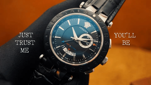 Đồng hồ Versace Nam GMT & Alarm Swiss Made. Mua bán Đồng hồ tại Quận 3 Tp Hồ Chí Minh được đăng bởi Đồng Hồ Nội Địa Nhật hình 1