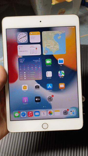 Apple iPad Mini 4 128GB Vàng. Mua bán Máy tính bảng tại Quận 6 Tp Hồ Chí Minh được đăng bởi nhật Toản hình 1