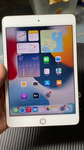 Apple iPad Mini 4 128GB Vàng. Mua bán Máy tính bảng tại Quận 6 Tp Hồ Chí Minh được đăng bởi nhật Toản hình 1