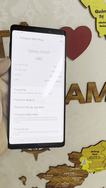 Samsung Note 9-Ram6-128GB Zin Sáng đẹp. Mua bán Điện thoại tại Quận Long Biên Hà Nội được đăng bởi ADAYROI ĐIỆN THOẠI RUBY  hình 1