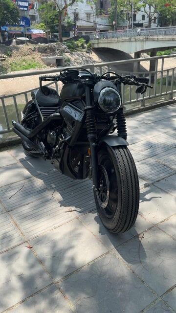 Honda Rebel300 Abs độ full phong cách Mỹ bobber. Mua bán Xe máy tại Quận Cầu Giấy Hà Nội được đăng bởi Tong motor xe may hình 1