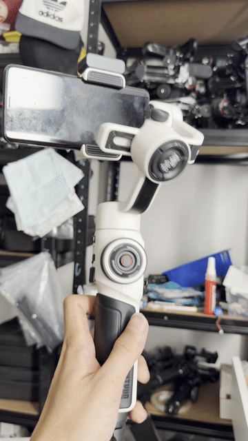 Gimbal Zhiyun Smooth 5S Combo Trắng. Mua bán Máy ảnh, Máy quay tại Quận 12 Tp Hồ Chí Minh được đăng bởi shop gimbal hình 1