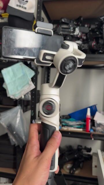 Gimbal Zhiyun Smooth 5S Combo Trắng. Mua bán Máy ảnh, Máy quay tại Quận 12 Tp Hồ Chí Minh được đăng bởi shop gimbal hình 1