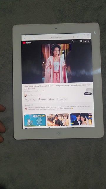 Apple iPad Bạc Đã sử dụng. Mua bán Máy tính bảng tại Quận Ninh Kiều Cần Thơ được đăng bởi Thư Lee hình 1