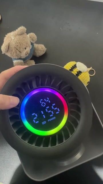 Quạt mini Đen Đèn LED RGB Hiện đại. Mua bán Quạt tại Quận Đống Đa Hà Nội được đăng bởi tu minh hình 1