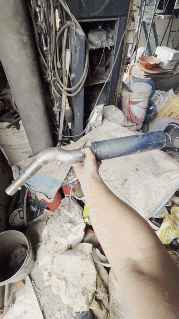 Ống bô độ màu Xám, Xanh. Mua bán Phụ tùng xe tại Quận Liên Chiểu Đà Nẵng được đăng bởi Hảo Phạm hình 1