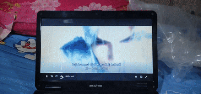 eMachines D525 T7250 14 inch 3GB Đen. Mua bán Laptop tại Quận 7 Tp Hồ Chí Minh được đăng bởi Thành Phan hình 1