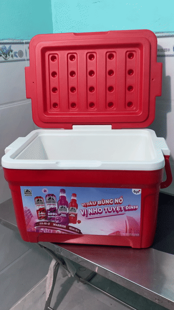 Thùng đá Hiệp Thành 45L Nhựa Đỏ. Mua bán Dụng cụ nhà bếp tại Thành phố Thủ Đức Tp Hồ Chí Minh được đăng bởi Quý Nguyễn hình 1