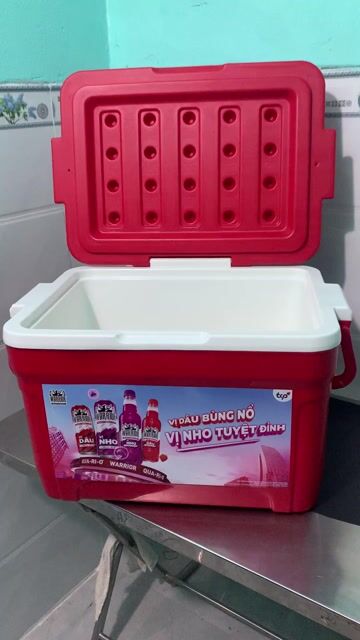 Thùng đá Hiệp Thành 45L Nhựa Đỏ. Mua bán Dụng cụ nhà bếp tại Thành phố Thủ Đức Tp Hồ Chí Minh được đăng bởi Quý Nguyễn hình 1