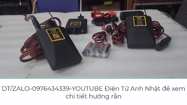 Bộ nhận và phát -THU ÂM-livestream không dây. Mua bán Tivi, Âm thanh tại Quận Hà Đông Hà Nội được đăng bởi Nhat Vu hình 1