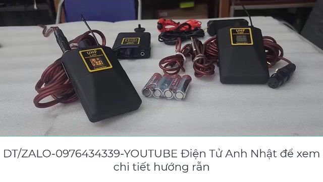 Bộ nhận và phát -THU ÂM-livestream không dây. Mua bán Tivi, Âm thanh tại Quận Hà Đông Hà Nội được đăng bởi Nhat Vu hình 1