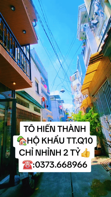 Mua bán Nhà ở Quận 10 Tp Hồ Chí Minh diện tích 12.5 m² giá 2,88 tỷ