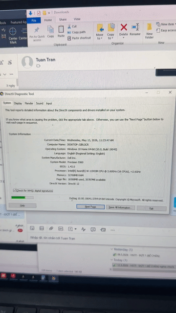 Dell 5560 Exon Chưa sửa chữa. Mua bán Laptop tại Thành phố Biên Hòa Đồng Nai được đăng bởi nghia hình 1