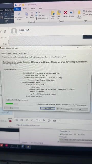 Dell 5560 Exon Chưa sửa chữa. Mua bán Laptop tại Thành phố Biên Hòa Đồng Nai được đăng bởi nghia hình 1
