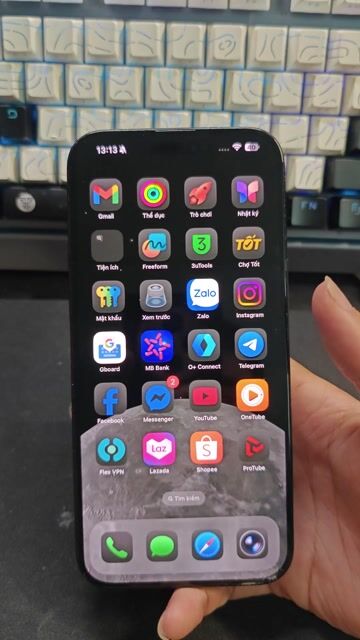 Iphone 16 Pro Max 256GB Đen. Mua bán Điện thoại tại Quận 8 Tp Hồ Chí Minh được đăng bởi Thành Kawaii hình 1