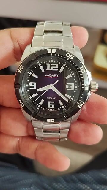 Đồng hồ Vagary Nam Thép không gỉ. Mua bán Đồng hồ tại Thành phố Rạch Giá Kiên Giang được đăng bởi Thích Đồng Hồ hình 1