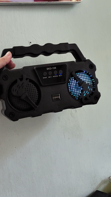 Loa Bluetooth SKD-106 Đen. Mua bán Tivi, Âm thanh tại Quận Hải Châu Đà Nẵng được đăng bởi phong hình 1