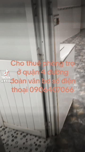 Cho thuê Phòng trọ Quận 4 Tp Hồ Chí Minh diện tích 20 m² giá 2,6 triệu/tháng