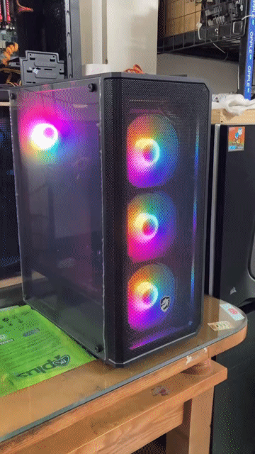 Vỏ case ATX Đen 4 Fan LED RGB. Mua bán Linh kiện (RAM, Card...) tại Quận 12 Tp Hồ Chí Minh được đăng bởi Lâm Đức hình 1