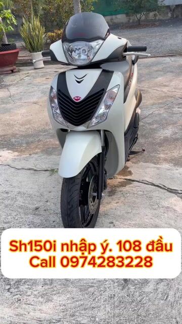 SH150i nhập ý 2011 .108 đầu Trắng Đen. Mua bán Xe máy tại Huyện Hòa Thành Tây Ninh được đăng bởi pham danh hình 1