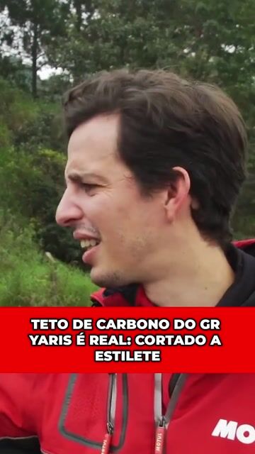 CELSO - TETO DE CARBONO DO GR YARIS É REAL: CORTADO A ESTILETE