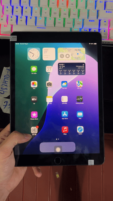 Apple iPad Gen 7 10.5 inch 32GB Xám-Đen. Mua bán Máy tính bảng tại Quận Hai Bà Trưng Hà Nội được đăng bởi Gia Đồng hình 1