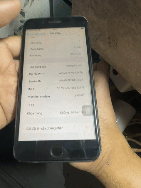 Apple iPhone 7 Plus 32GB Đen Đã qua sử dụng. Mua bán Điện thoại tại Quận Phú Nhuận Tp Hồ Chí Minh được đăng bởi Tấn hình 1