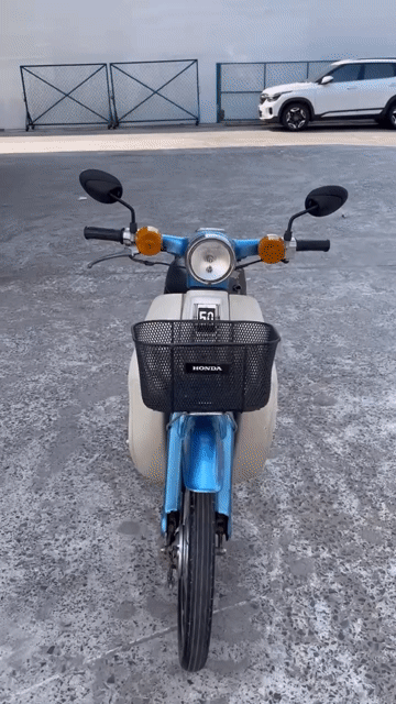 Honda Cub 81 50cc Xanh dương biển tp. Mua bán Xe máy tại Quận Bình Thạnh Tp Hồ Chí Minh được đăng bởi văn vũ hình 1