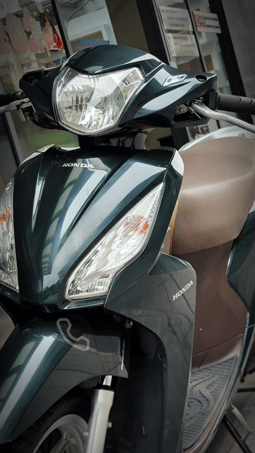 Honda Vision Smartkey 2022 Xanh rêu Biển Đẹp. Mua bán Xe máy tại Quận Ba Đình Hà Nội được đăng bởi Xe Máy Nam Thi hình 1