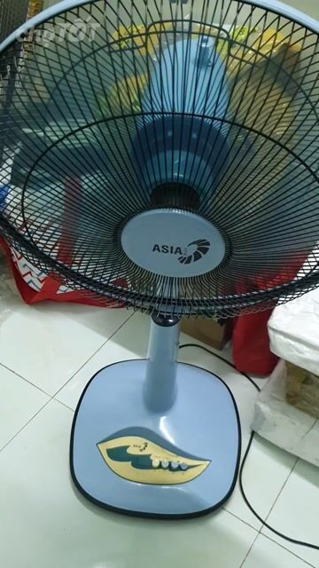 Quạt đứng Asia Xanh dương ít dùng. Mua bán Quạt tại Thành phố Thủ Dầu Một Bình Dương được đăng bởi SJK  hình 1
