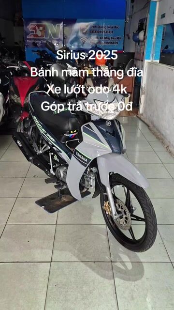 Sirius 2025 BS65 Bánh mâm xe lướt odo 4k. Mua bán Xe máy tại Quận Bình Thuỷ Cần Thơ được đăng bởi Xe Máy Bảo Nhi hình 1